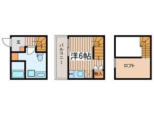 仮)南区本城町賃貸アパートB棟の物件間取画像